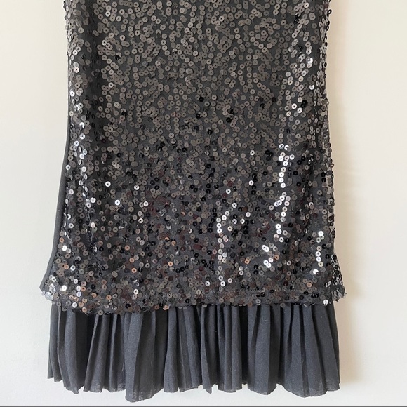 🖤 Vintage Black Sequin Dress - Picture 8 of 9